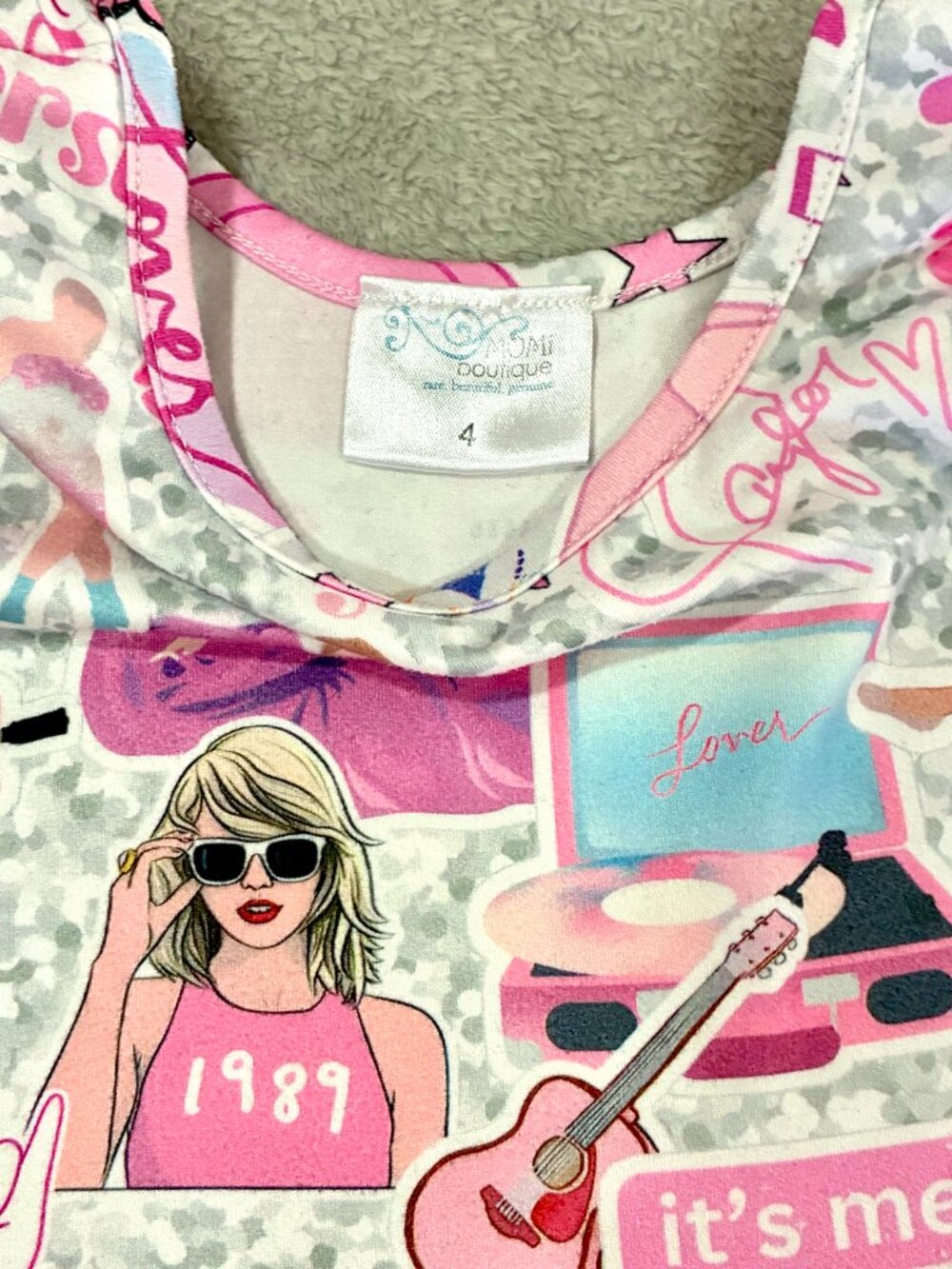 Taylor Swift Baby Doll Dress Girls Size 4 - Picture 4 of 7